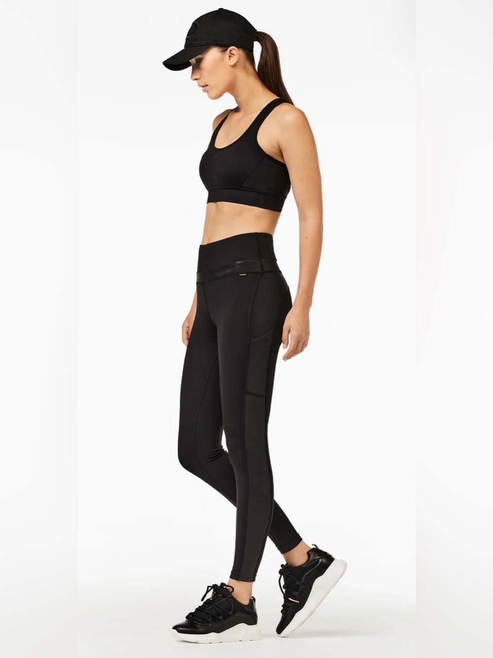 Goldbergh VIBE Tight High-Waist Black Performance Leggings